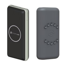 스토리링크 무선 20000mAh 대용량 고속충전 보조배터리 SKP-P20K+젤리케이스, 블랙