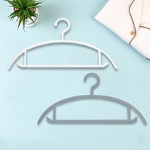 메이스 라운드 어깨뿔방지 멀티 옷걸이 1P, 01.멀티 옷걸이 화이트, 1개