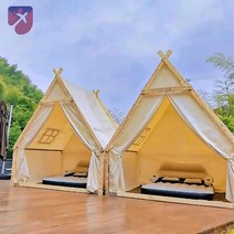 조립식 정자 바베큐장 원두막 야외정자 펜션 팔각정 야외 농막 파라고, 2.5X2m (베이 지)