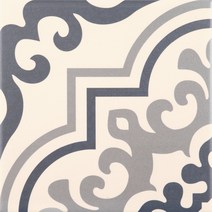 REGNO-REP-36 레그노 패턴 포세린타일 타지마할 블루 200X200 북유럽 감성