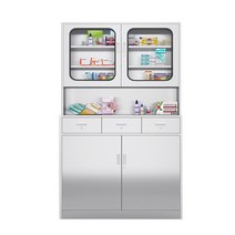 밀폐형 시약장 보관 락커장 개인사물함 사무실캐비넷, 201~쓰루유리파일캐비닛1.0mm