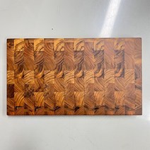 티크 엔드그레인 원목 나무 도마 40T 280.490 목재 완성품