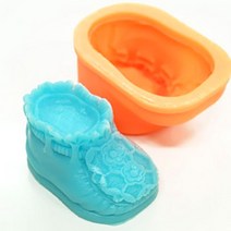 올댓허브 아기레이스신 80g 비누 실리콘 몰드, 1개