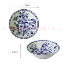 [ 가완이일홈마니 ]빈티지 접시 유럽 수입 접시 프랑스 집들이 선물 케이크 디저트 플레이팅, B 6인치 보울개