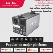 태양광발전기 GE Jinhai 에너지 2500W 휴대용 태양열 발전기 충전식 보물 캠핑, [01]