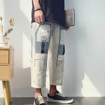 가바바 남성 면바지 배색이 멋스러운 카고팬츠 G41962
