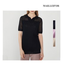 [마예도르] [홈쇼핑인기] 린넨 카라 니트