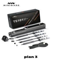 납땜인두기 무선인두기 가스인두기 실납 땜납 납땜기 Miniware 전기 납땜 온도 프로그래, 4.plan 3