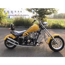 PARA 미니바이크 소형 빈티지 110cc 할리, 실버 125cc