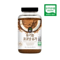 올바이오 꽃즙 코코넛 슈가 비정제 원당 천연 감미료 유기농설탕 300g, 1개