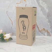 담금주 인삼주 유리 술병 700ml x2개 과실주 술담는병