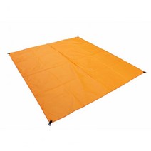 텐트러그 등산 텐트 캠핑 차박 매트 러그 돗자리 카페트 독특한 비치 매트 Sandproof 두꺼운 접이식 초경, 04 주황색_02 XL