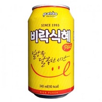 팔도 비락식혜주스 팔도주스 캔 8W4D82DF, 1개, 1개
