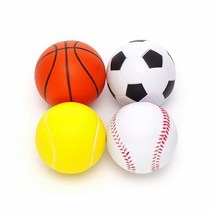 기타 4개입 스펀지 미니 공 소 6 완구류, 단품