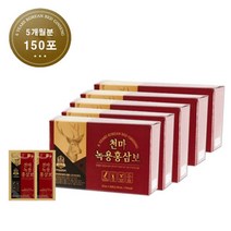 개성상인 천마녹용홍삼보 5개월분 70ml X 150포 녹용 홍삼진액