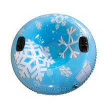 썰매경량 스키 서클 대형 스노우 튜브 강화 핸들 초대형 공기주입식 튜브 썰매 눈 활동 스노우 튜브 낚시