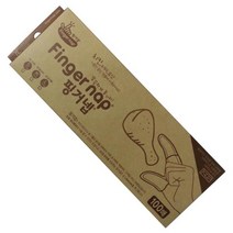 핑거 넵 (100매) 손가락 위생 장갑 냅 유아 핑커넵 전용 미니 어린이 일회용 성인, 단품
