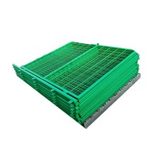 메쉬 휀스 대문 울타리 철조망 게이트 출입문 펜스문, 1.0m x 1.8m (단일개구부/임베디드컬럼)