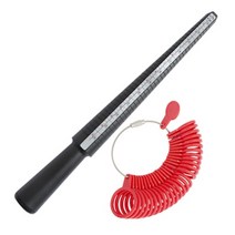 반지게이지 반지호수 치수 측정기 링게이지 레드