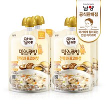 아이꼬야 맘스쿠킹 이유식 100g, 전복과 표고버섯, 4개