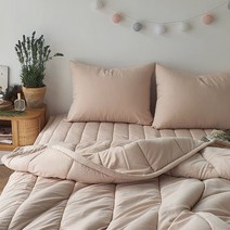 룸마이룸 마카롱 차렵카페트 세트 Q