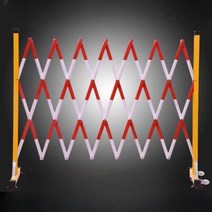 1.2x 8m 10m 접이식 자바라 펜스 바리케이트 출입통제, 1.2 x 10m  옐로우블랙