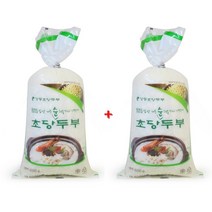 [강릉초당두부] 초당순두부 600g, 1.순두부600g 2팩