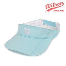 윌슨 러쉬니트 바이저 썬캡 테니스모자 스포츠모자 WR5005010 AQUA