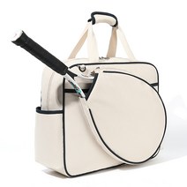 테니스가방 라켓 스쿼시 크로스백 블랙 화이트 스포츠, Tennis Bag I