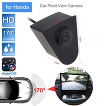 차량 블랙박스 채널 1 2 후방 카메라야간 투시경 자동차 전면 뷰 카메라 420 TVL 170 와이드 도 로고 임베, 02 type 2 for Honda