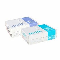 한국제지 밀크 A4 복사지 1팩 75g 복사용지 인쇄용지, 단품, 상세페이지 참조