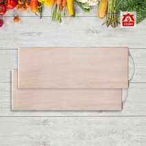 참생활 히노끼도마 1호 플레이팅 통원목 나무도마