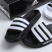 아디다스 아딜렛 슬리퍼 삼선슬리퍼 블랙