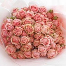 생화 100송이 백송이 장미 꽃다발 결혼 기념일 생일 졸업식 선물 꽃배달 예약, 1월4일