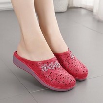 여성샌들 Crocks Hole Shoes 유니섹스 가든 슈즈 비치 플랫 슬리퍼 Crok Rubber 여름