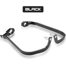 핸들 가드 너클 핸드 쉴드 26mm 28mm 알루미늄 오토바이 모토크로스 Dirtbike MX ATV 크루저 스쿠터용 바, 2x Black