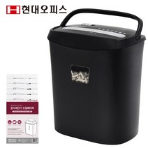 현대오피스 페이퍼프랜드 6매 15L 세단 소형 가정용 문서세단기 NEW PK-613CX+오일페이퍼, 단품