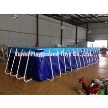 frp수영장 pvc 뒤뜰을 위한 631.3m 금속 구조 수영장, 한개옵션0