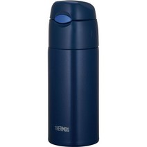 써모스 물통 진공 단열 빨대 보틀 크림화이트 550ml FHL-551 CRW 보온 대용량 대형 일제 물병 보냉병, 0.4L, 네이비, 01.단품
