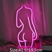 영업중 OPEN LED 오픈 네온 사인 24 보드 간판 광고판 야간 조명 벽 장식 여자 바디 아트 벌거 전구 룸 미적 분위기 164EA 7, 04 as picture