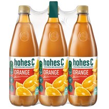 Hohes C 오렌지 펄프 - 100% 주스 (6 x 1.0l)