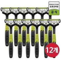 도루코 페이스4 플러스 휴대용면도기 6p x2 (12개), 3세트