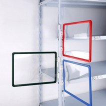 A4 A3 자석 창고 진열대 분류 표지판 안내판 GD-11653, A4_레드