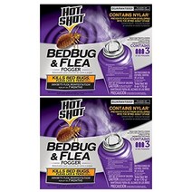 Hot Shot 2-Pack 95911 Bedbug and Flea Fogger 3-Count null, 1, 기타