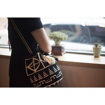 [DIY] 수수한 모칠라백(도안&영상) - 코바늘가방/코바늘가방패키지/모칠라가방/모칠라/마이퍼스트모칠라백, 1.블랙바탕