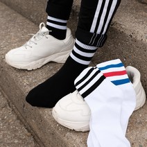 지야월드 남성 삼선양말 스포츠 운동 헬스양말