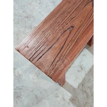 고재스툴 스툴 화분스툴 레트로 통나무 원목, 높이46세로22가로45 b