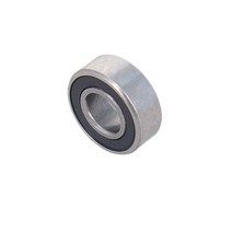 Othmro MR1152RS 딥 그루브 볼 베어링 5개 이중 밀봉 0.5x1.1x0.4cm0.2x0.4x0.15인치 스쿠터 엘리베이터 스케이트보드용 고탄소 크롬 스틸 롤러 가이드