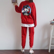 쪼꼬마미 디즈니정품 오리지날 미키 레이어드 조거 트레이닝 세트