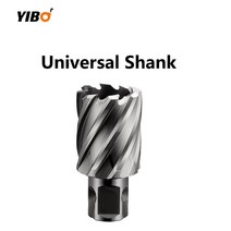 건식코아드릴 고출력 천공HSS-E 커터 구멍 톱 코어 드릴 비트 자석 12-60mmx25mm 범용/Weldon/Fein 퀵-인, 01 Universal Shank_03 14x25